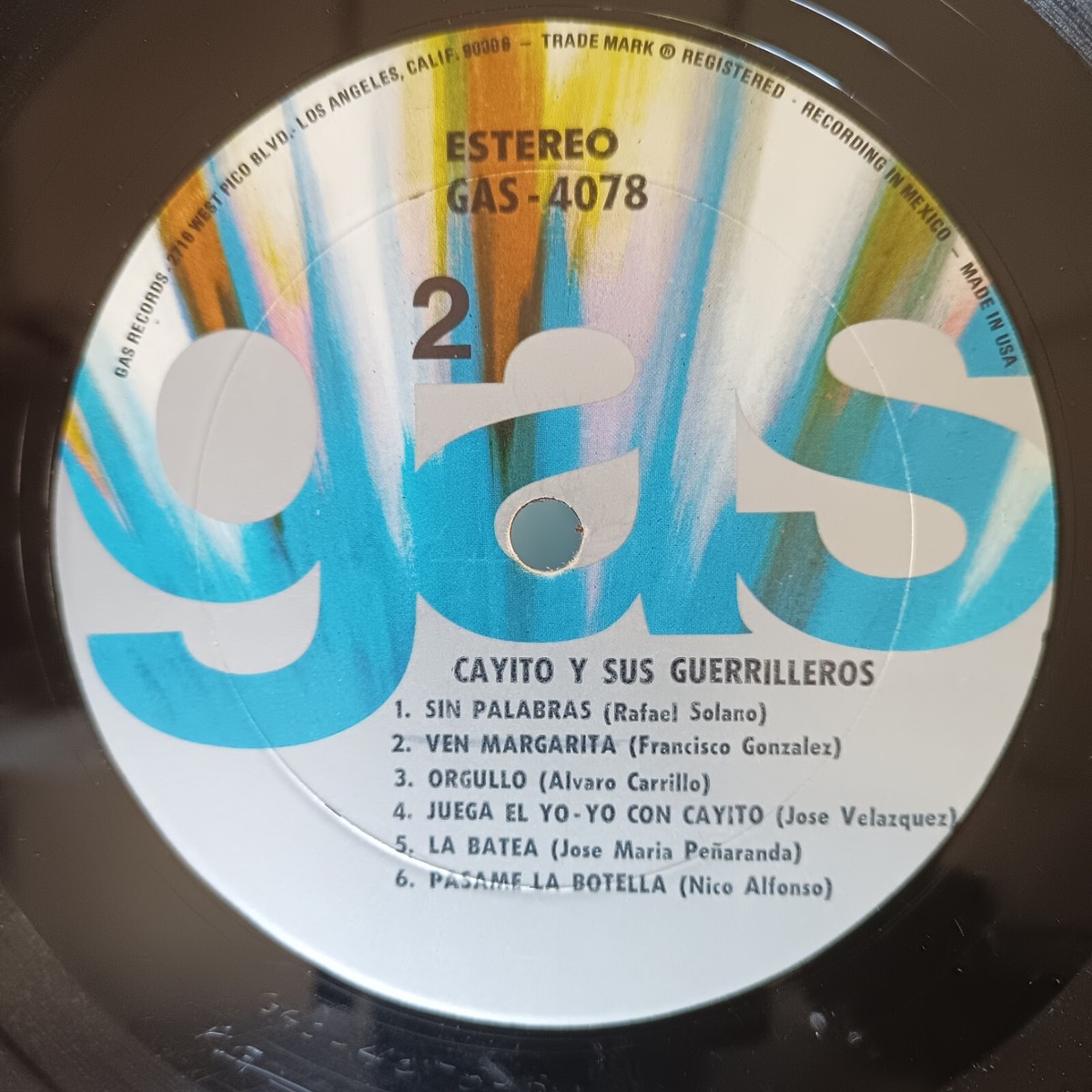 Cayito Y Sus Guerilleros Vinyl LP Latin Cumbia Salsa Gas Records US | eBay