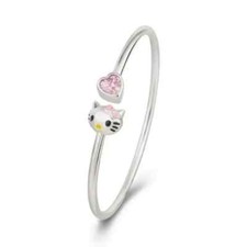 Hello Kitty Heart bracelet in Silver