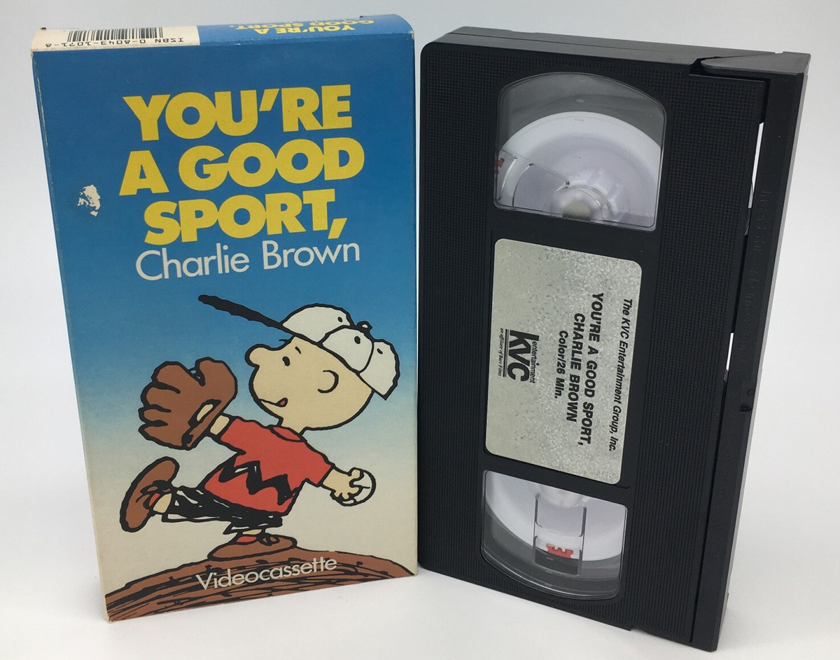 その他 Peanuts: You're a Good Sport Charlie Brown [VHS] YOU'RE A GOOD SPORT, CHARLIE BROWN Vhs Video Tape Peanuts Animated