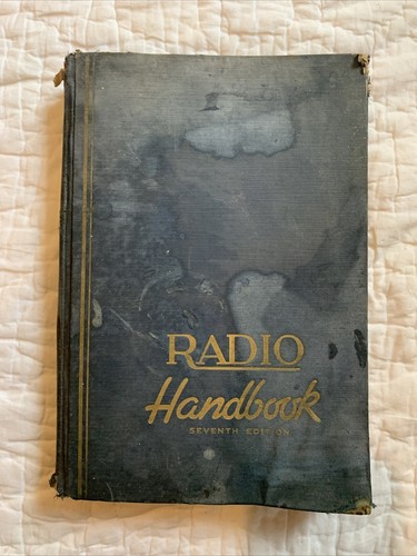 Collectible Book Radio Handbook 7th Edition 1940 First Printing Illustrated #A55
