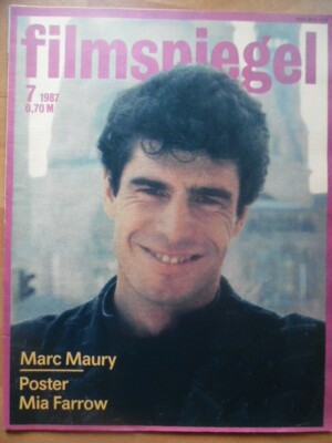 FILMSPIEGEL 7 - 1987 Marc Maury Mia Farrow Michael Curtiz Steffie Spira 5