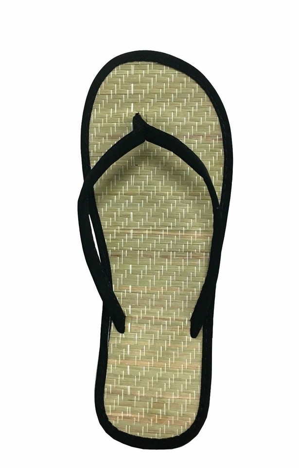 Tongs En Bambou NEXT - Couleurs Vert, Jaune, Rose - Tailles 6 à 10 - Neuf Avec Emballage