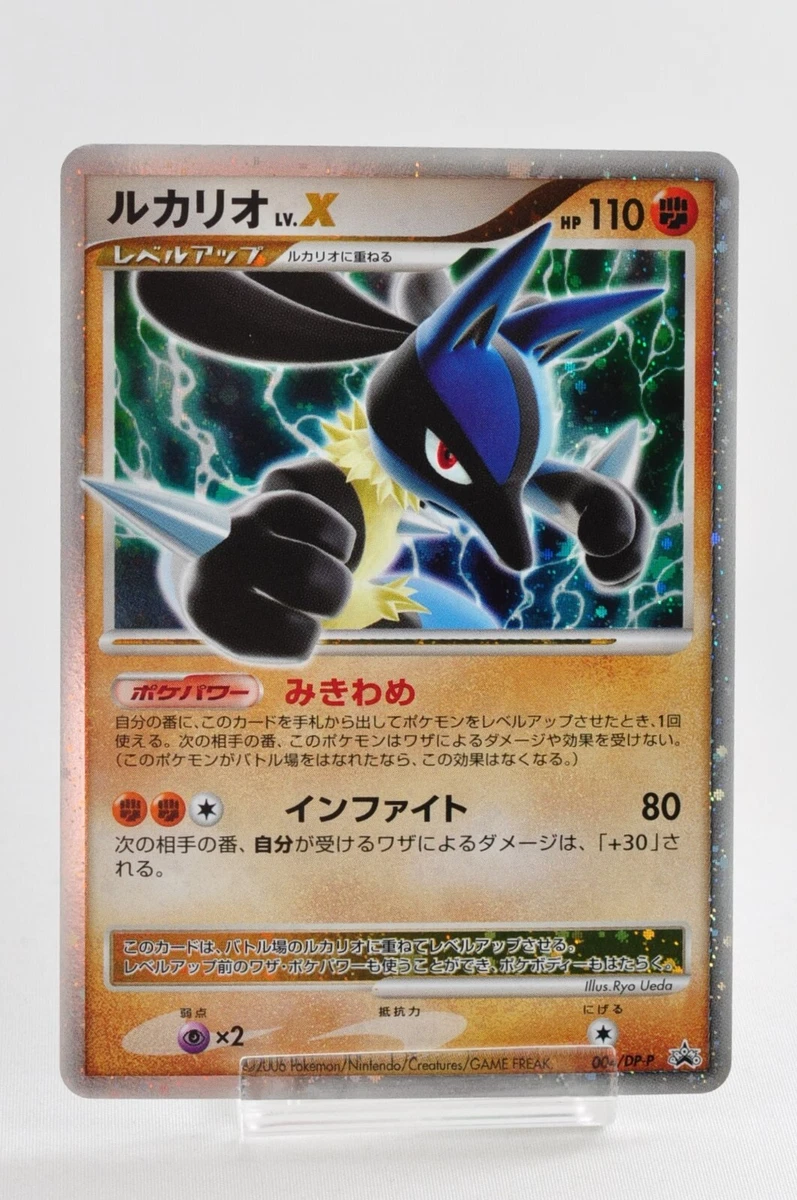 再×14入荷 PSA10 ルカリオ LV.X 公式ビジュアルブック プロモ 004/DP-P