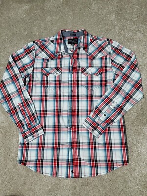 cody james dress shirts Cody James Men's FR Paisley Print Long Sleeve Snap Work Shirt