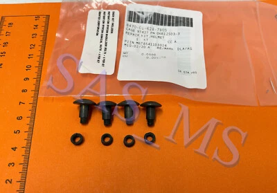 GENTEX MICH ACH LWH 4-POINT HELMET CHINSTRAP REPLACEMENT HARDWARE SET SCREW NUT