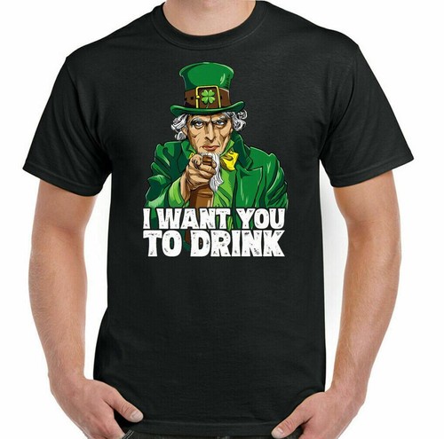Maglietta Di San Patrizio, Voglio Che Tu Beva Birra Paddys Irish Unisex