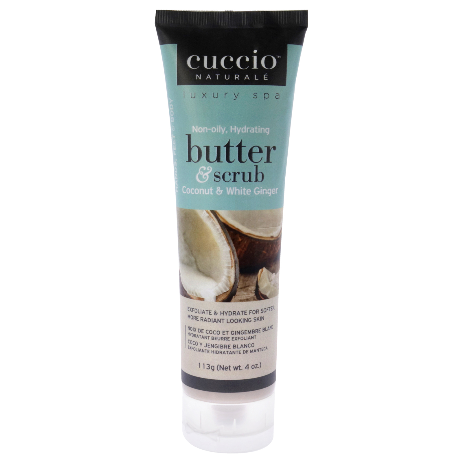 And Scrub - Coconut And White Ginger By Cuccio For Unisex - 