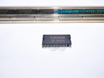 1X SIM6822M SANKEN IPM Motor Driver 600V 5A 3 Phase IGBT w/ FRD DIP40 Inverter