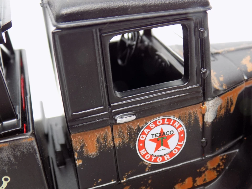 Caminhão de reboque Texaco 1931 Hawkeye Lucky's Garage & Towing acabamento desgastado EUA #8👍 - Imagem 2 de 4