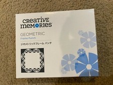 Creative Memories Geometric Frame Standalone Decorative Border Punch - New rare