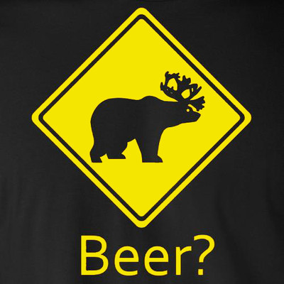 BEER ? bear deer funny always sunny philadelphia alcohol college party T-Shirt