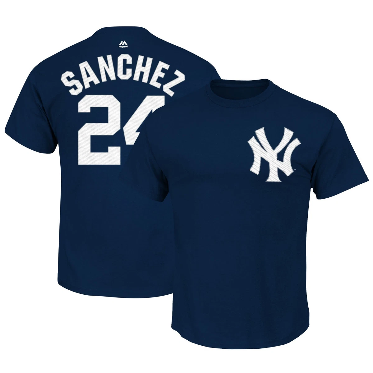 GARY SANCHEZ YANKEES AUTHENTIC NAME AND NUMBER JERSEY SHIRT NEW W TAGS  MAJESTIC