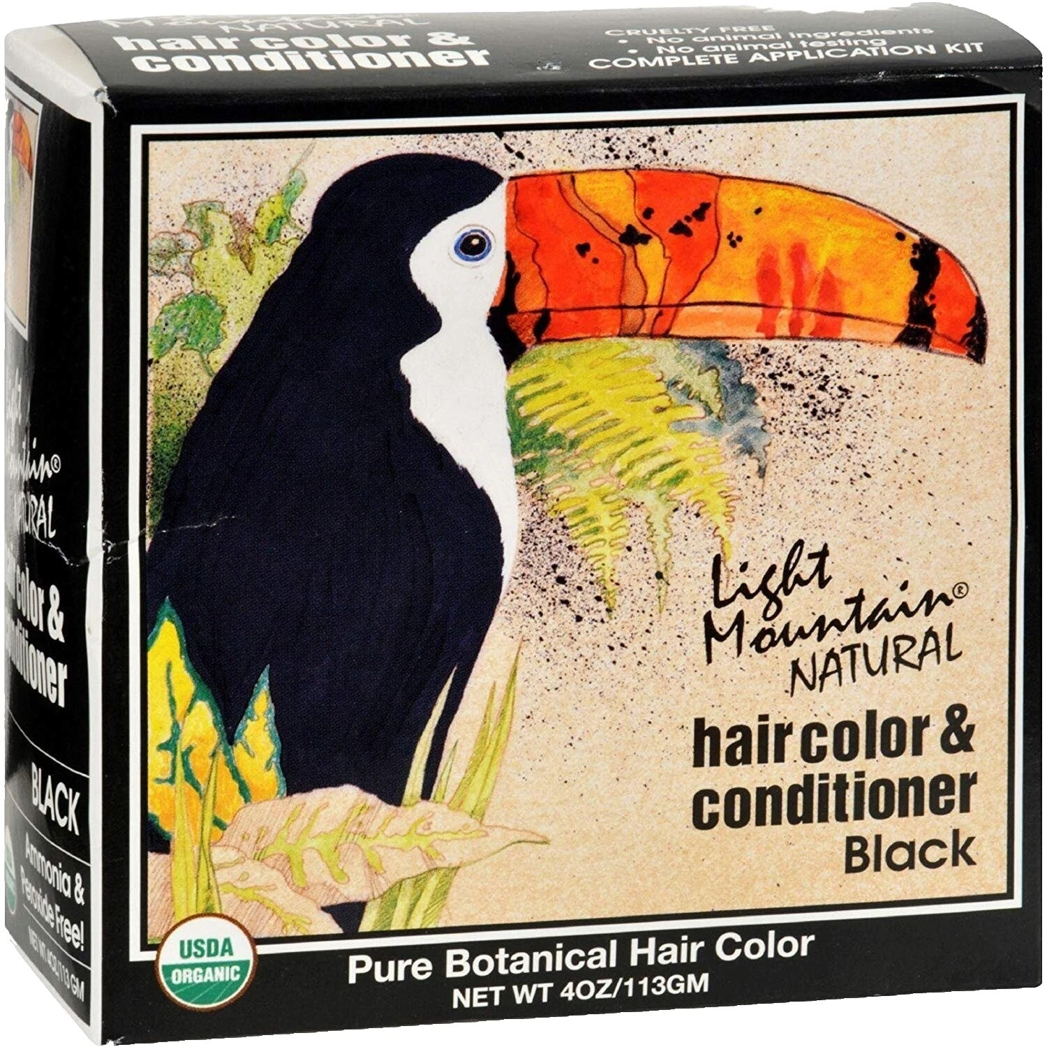 Silicone-Free Shampoo Hair Color Creams