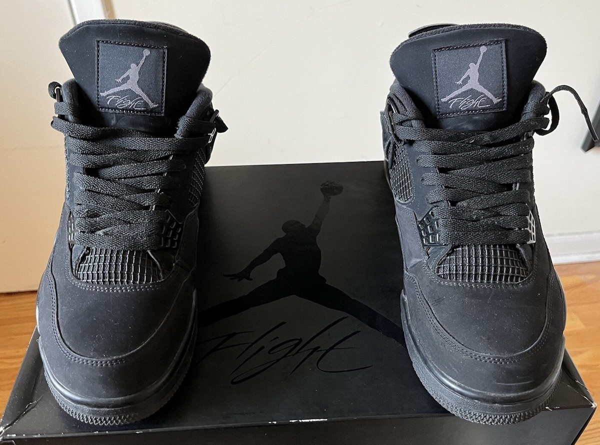 Air Jordan 4 Retro Black Cat - Men Size 11.5 US View 4