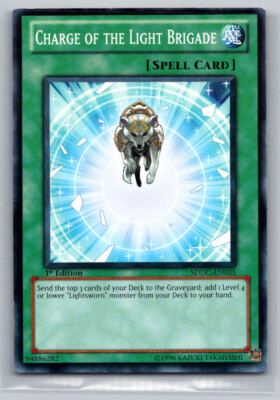 Yu-Gi-Oh! Charge Of The Light Brigade Card - SDDC-EN035 Common 1st Edition - View #10