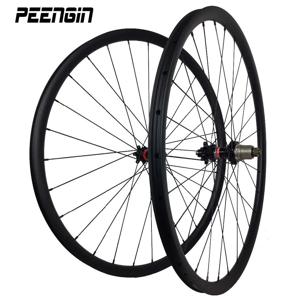 24er Ultra Light Carbon XC Mountain Wheelset Straight Pull Hub CN Spoke 1420g