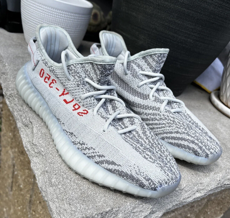 Blue Tint Yeezy Size Cheap Adidas Yeezy Boost 350 V2 Low Blue Tint