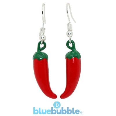 Bluebubble MEXICAN FIESTA Ohrringe Funky Fun Neuheit Festival Essen Kitsch Kawaii