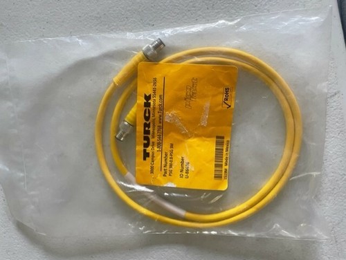 Turck Molded Cordset PSG 3M-.8-PSG 3M / U-86636 *NEW W/ Free-Shipping* - 第 1/3 張圖片