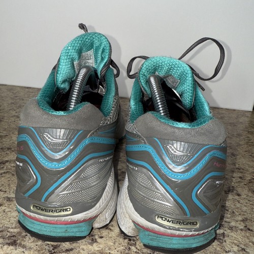 Saucony Hurricane 15 Running Shoes Women’s Size 11 Power Grid Hydramax Silver - Picture 10 of 12