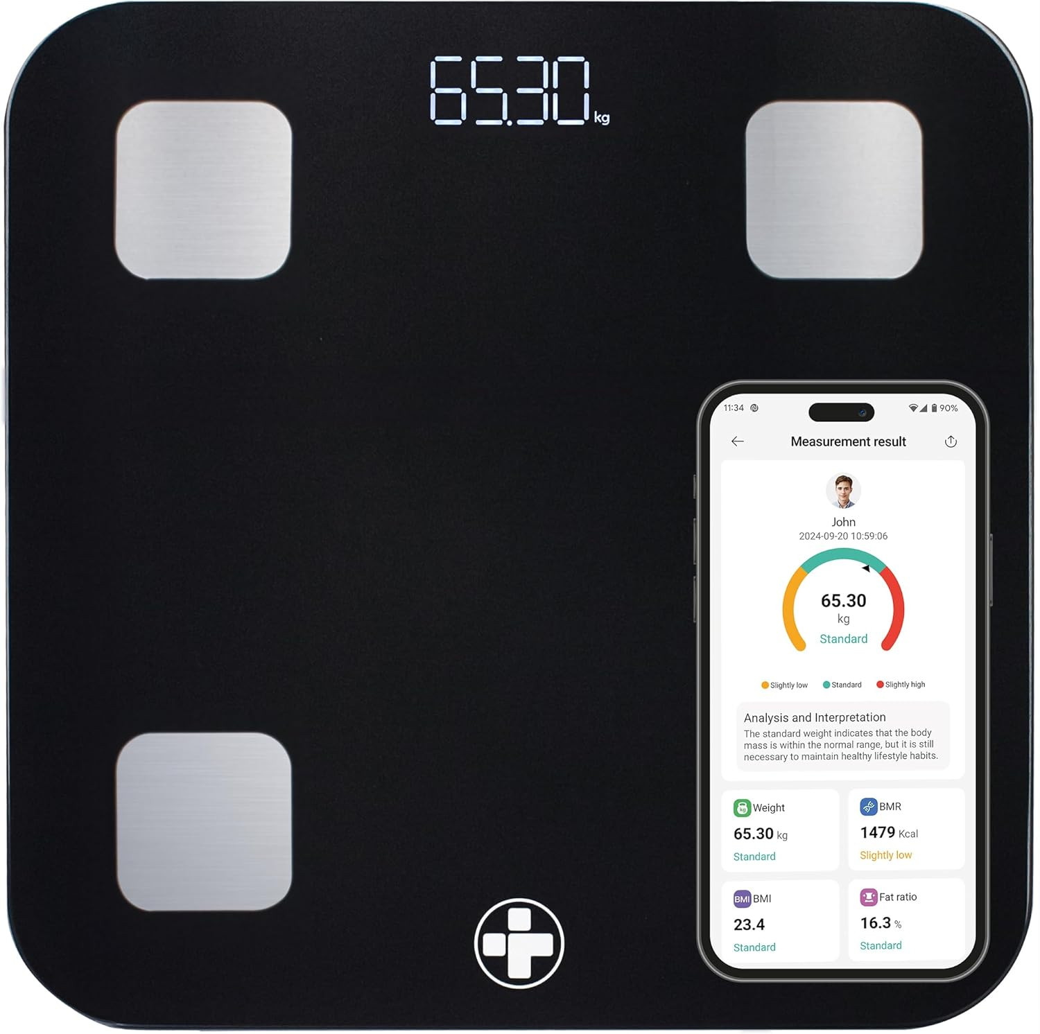 Recensione Bilancia Smart Tracc BMI - Display LED e BIA Dual-Frequency