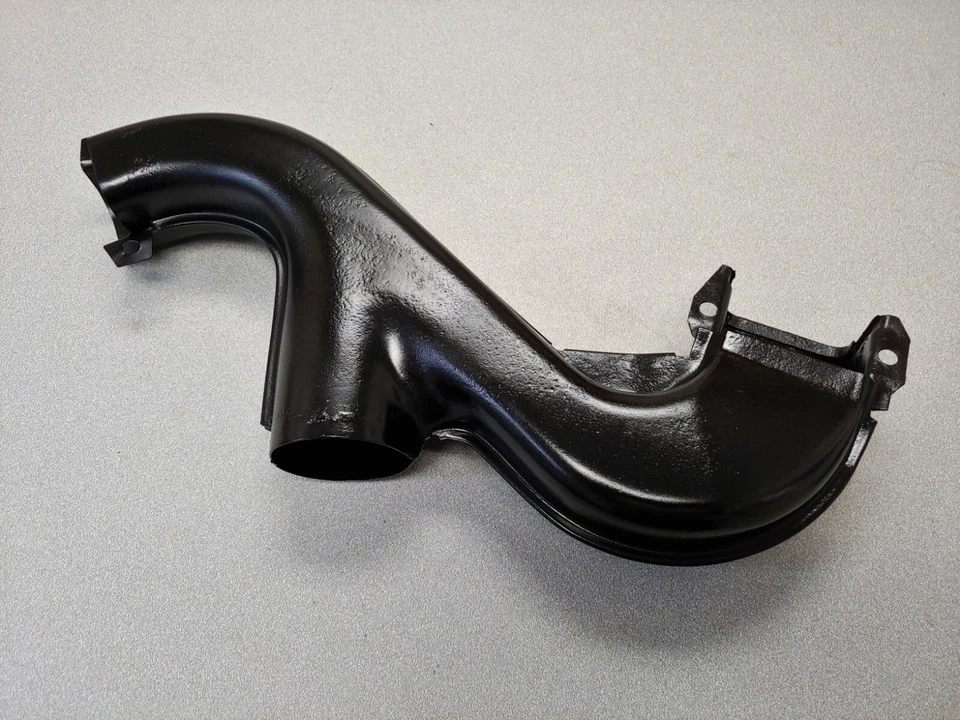 NICE USED GENUINE PORSCHE 914 1.7 1.8 2.0 RIGHT SIDE HEAT DUCT 1970-74 NLA #2 - Image 3 of 4