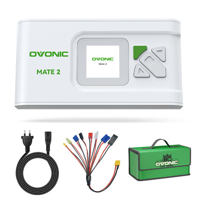 OVONIC Mate2 Smart lipo Akku Ladegerät AC200W 12A für 1-6s LiPo/Li-Ion/LiHV/NiMH