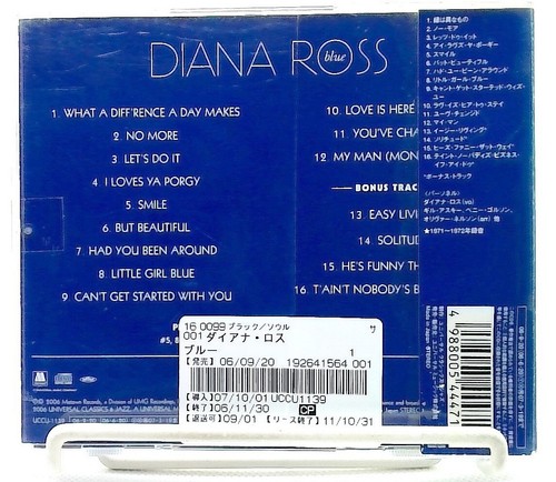 Blue [CD with OBI] Diana Ross/JAPAN[Bonus Track] - Picture 2 of 6