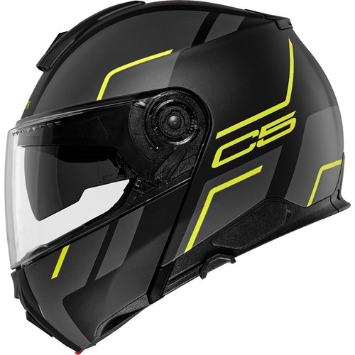 Casco Modular Moto Schuberth C5 Master Amarillo Negro Fluo Mate ECE.2206 - Imagen 3 de 5