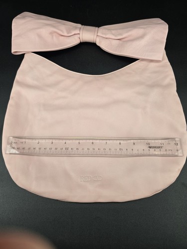Red Valentino Bow Leather Bag Pink - Picture 14 of 15