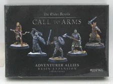 The Elder Scrolls MUH051936 Adventurer Allies (Resin Expansion) Hero Miniatures