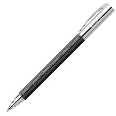 FABER-CASTELL Ambition Ballpoint Pen - Rhombus Black - NEW