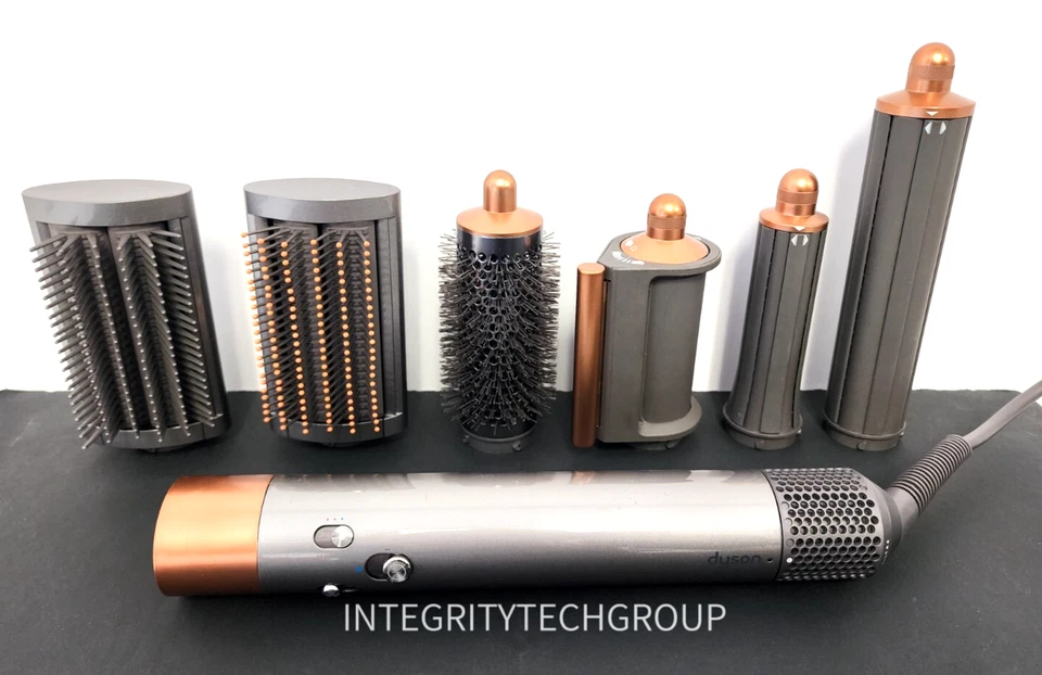 Genuine Dyson Airwrap HS05 Complete Multi Styler Nickel/Copper LONG (USED) - Image 3 of 4