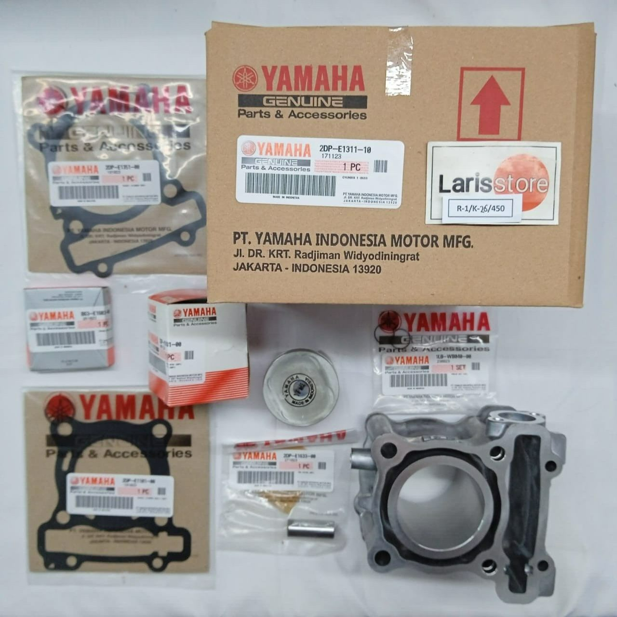 Cylinder Kit Big Bore Yamaha NMAX 125 NVX 155cc NEW GENUINE | eBay