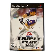 SONY PLAYSTATION 2 - Triple Play 2002 (PS2, 2002, Rated E)
