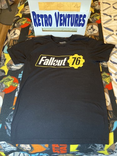 Fallout 76 Logo Graphic T-Shirt Adult Size M Preowned