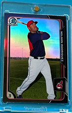 2015 BOWMAN CHROME - BLACK REFRACTOR - NELSON RODRIGUEZ (RC) #179 (SP)