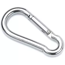 Spring Hooks, Snap Hooks, Carabiners, 3/16" : 25, 50, 100 and 500 pcs
