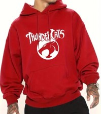 Thundercats Classic Logo Symbol Hoodie 80s Cartoon. Superhero SHIRT