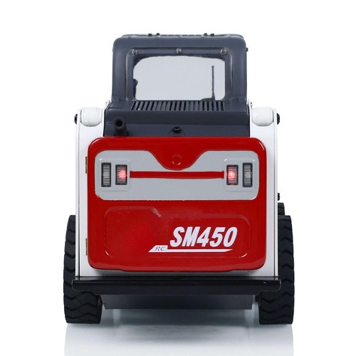 1/14 RC Hydraulische Kompaktlader SM450 Fernbedienung Rad Auto Sound Licht Motor - Bild 11 von 12