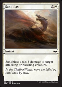 Sandblast - Foil x1 - Fate Reforged - NM-Mint, English - Fate Reforged