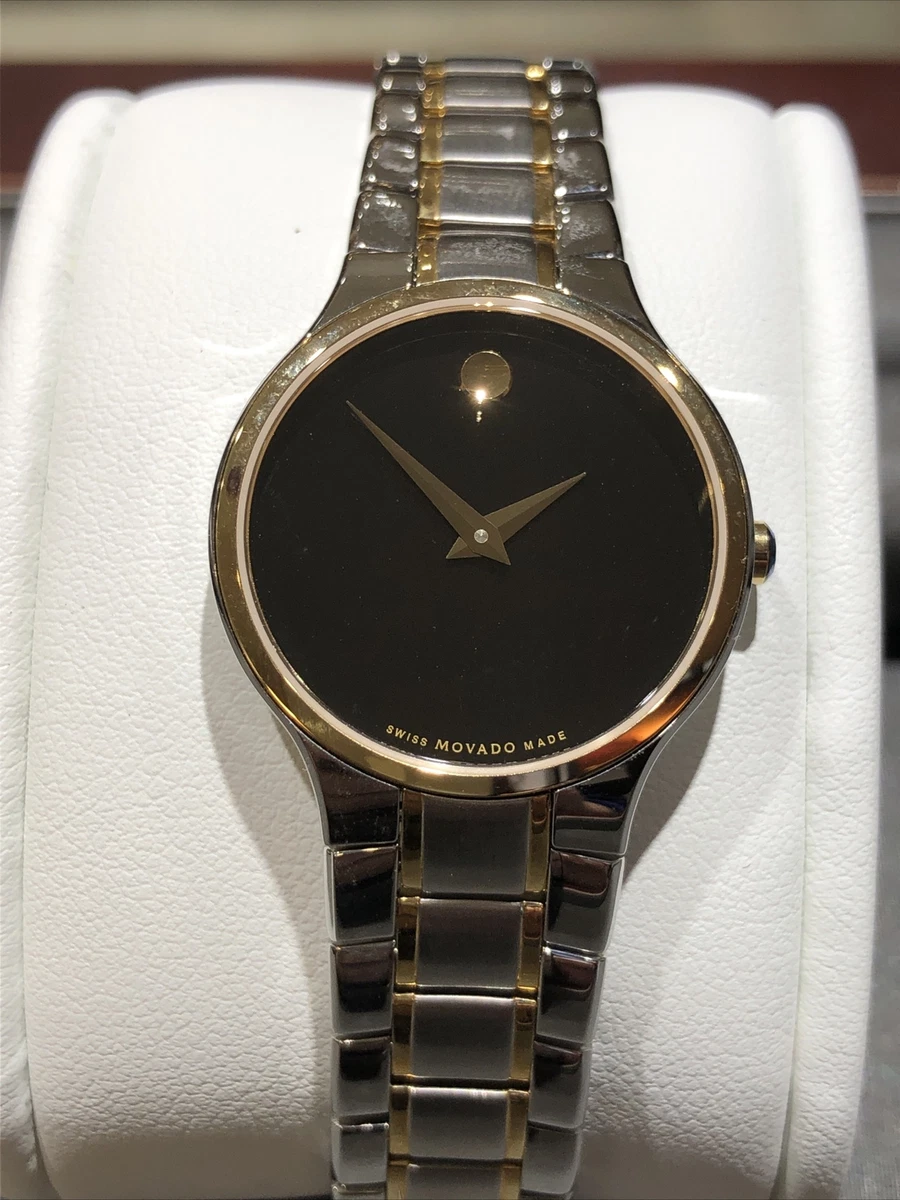 Movado serio hotsell two tone