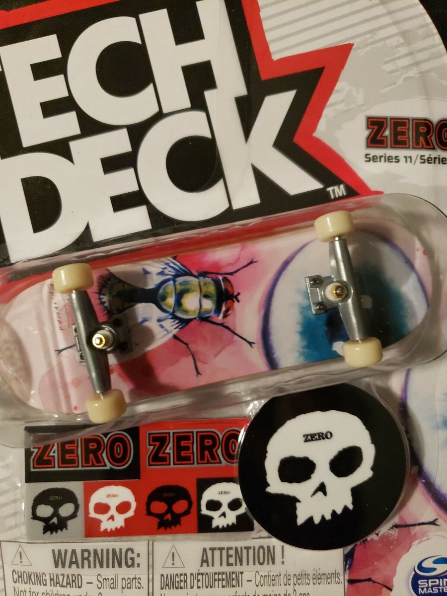 Tech Deck Series 11 ZERO James Brockman Rare Skateboard