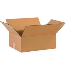 16 x 12 x 6 Corrugated Cardboard Boxes, Flat 16"L x 12"W x 6"H, Pack of 25 ...