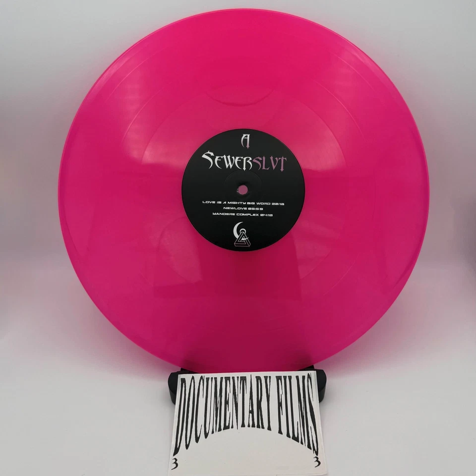 Sewerslvt – Draining Love Story Pink Vinyl LP Geometric Lullaby MINT IN HAND FS! Foto 3 de 4