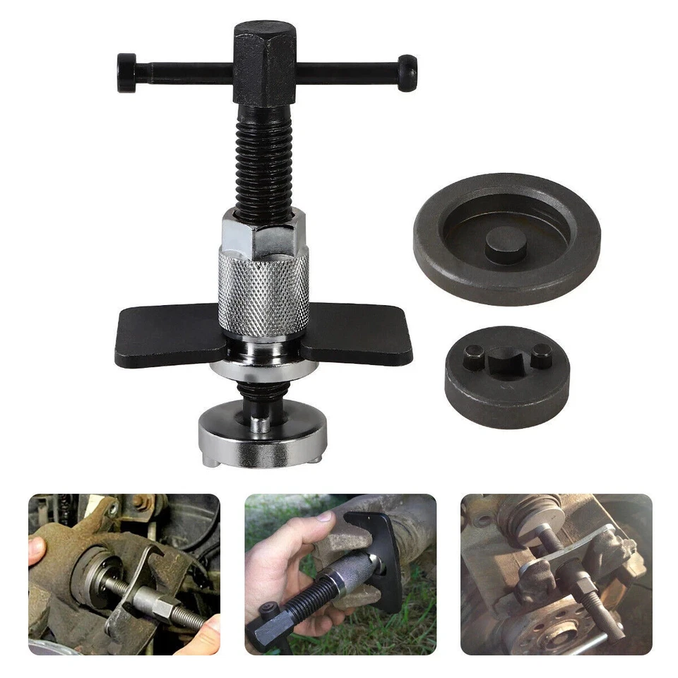 Kit de herramientas de reparación de pinza automática de pistón separador de pastillas de freno de disco para automóvil Foto 2 de 4