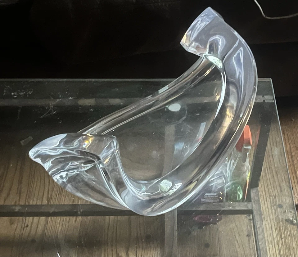 ICÓNICO MCM Astrolite Bowl arte esculpido a mano Ritts Co Hollywood Regency Foto 2 de 4