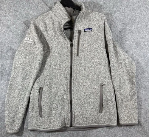 Patagonia Better Sweater Jacket Mens M Gray Fleece Dell Technologies Embroidered - product listing photo