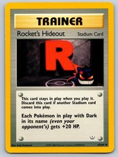 Rocket's Hideout 63/64 Uncommon Neo Revelation Pokemon Unlimited Lightly Played on eBay