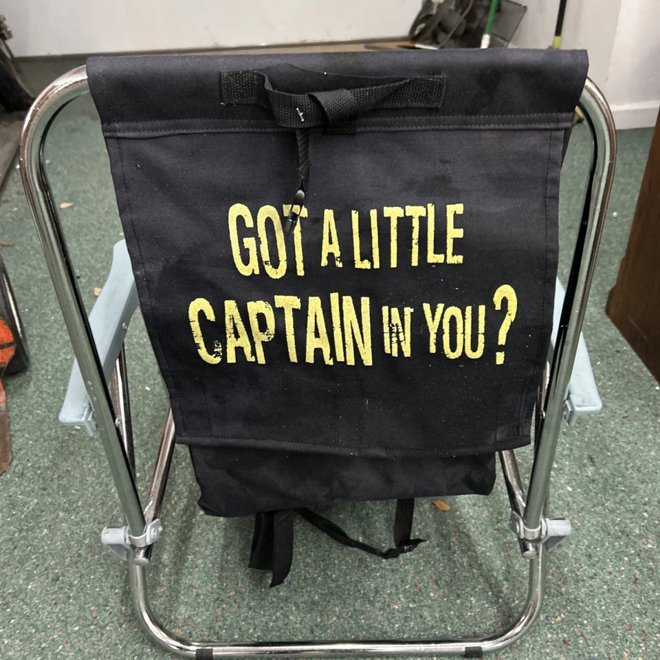 Silla de playa mochila plegable Captain Morgan 5 posiciones Foto 3 de 4